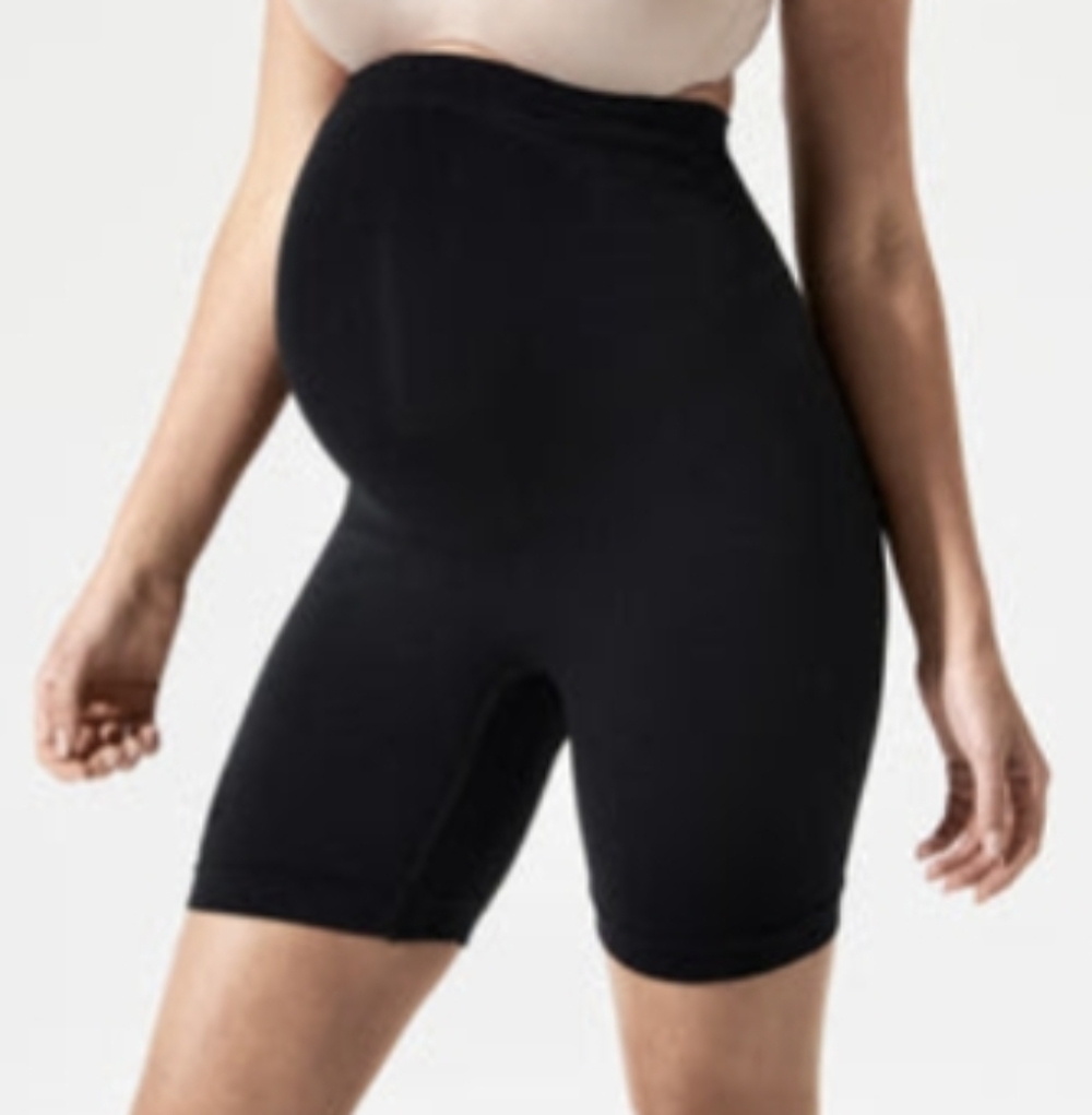 BLANQI Black Maternity Athletic Shorts